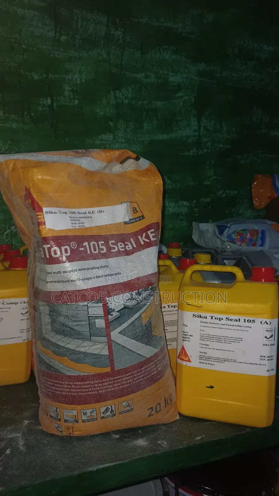 Sikaseal 105 Waterproofing Admixture for Concrete Mortar