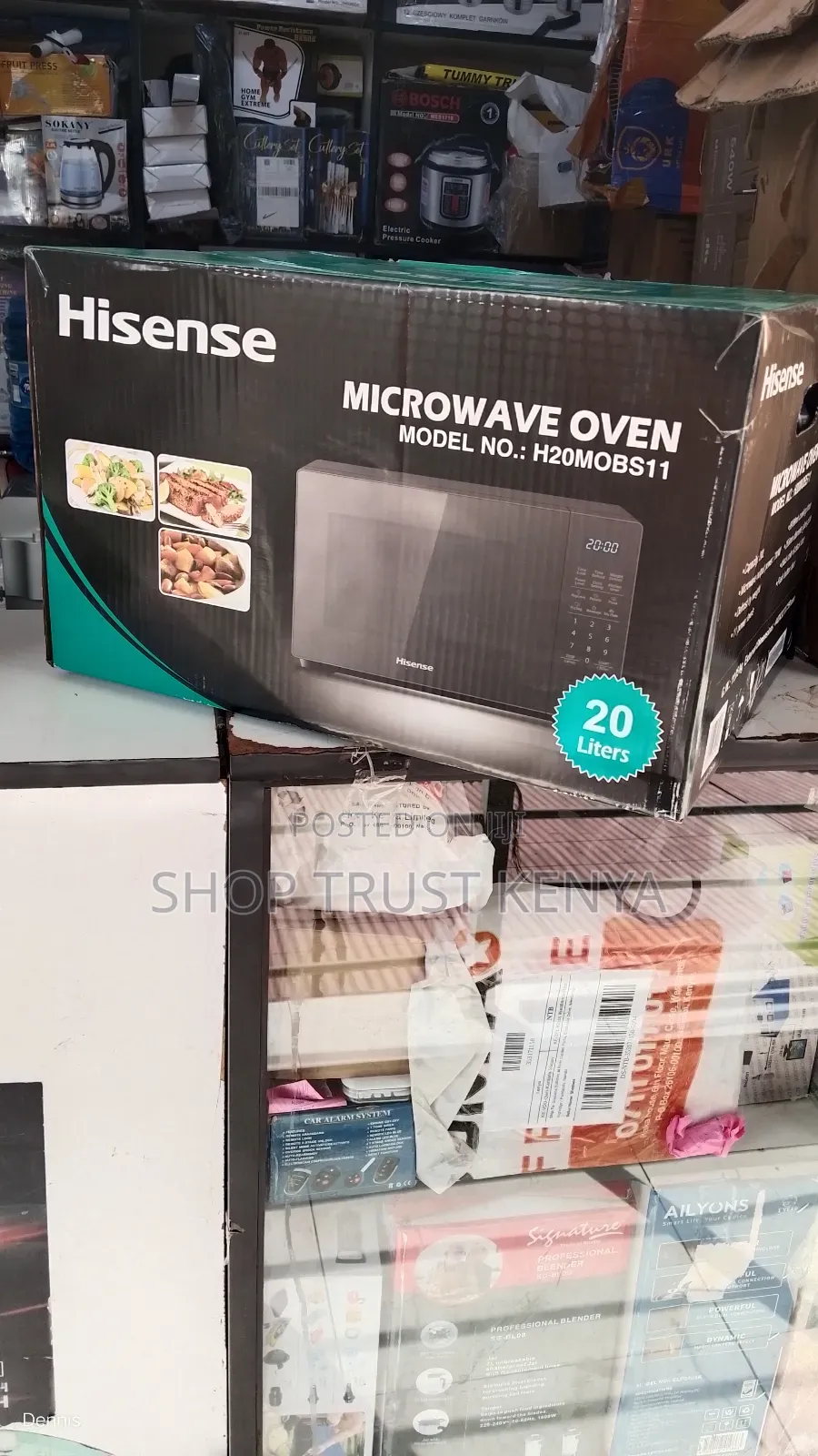Hisense 20l Digital Microwave Oven H20mobs11