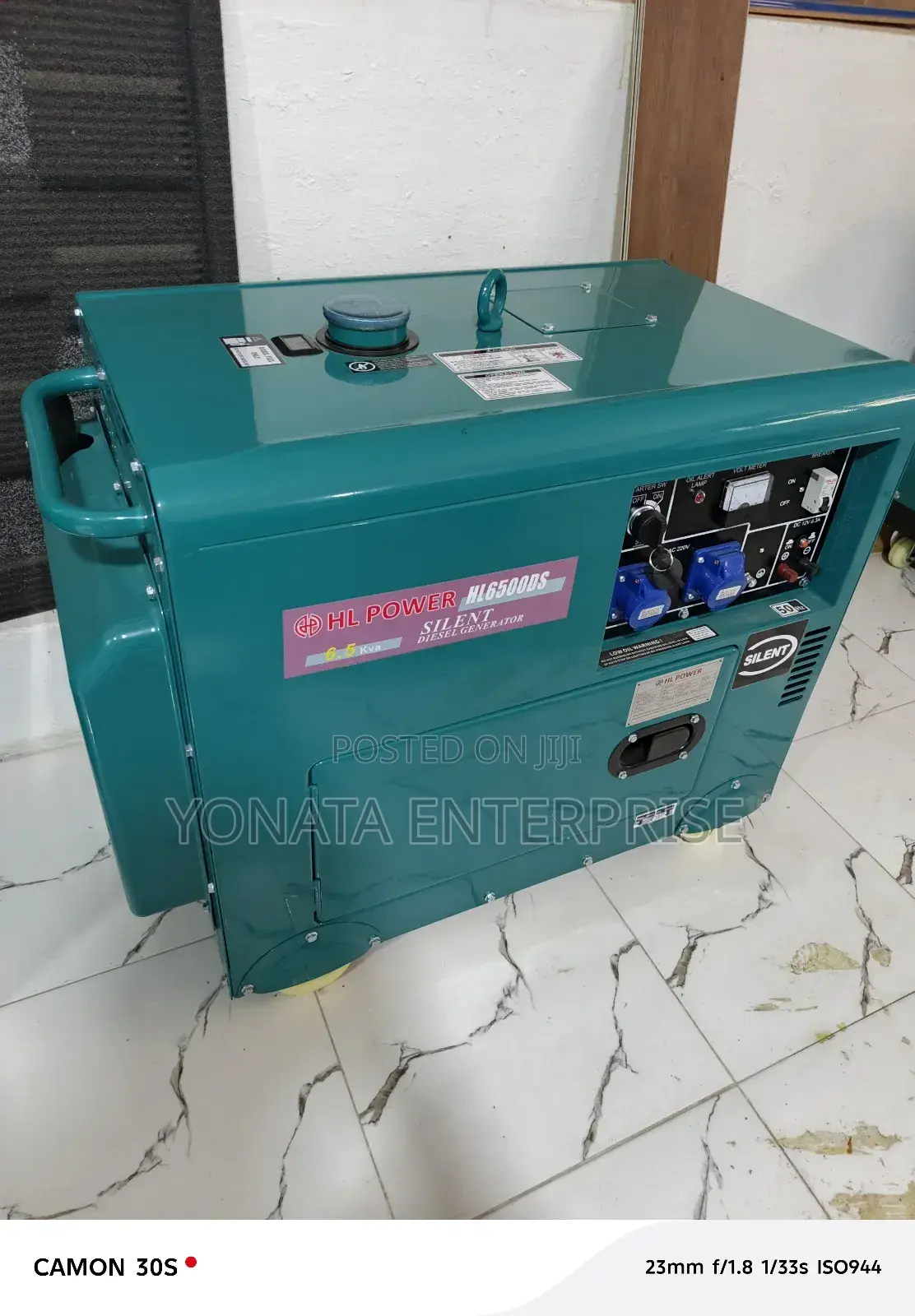 Hl Power Uk 6.5kva Diesel Silent Automatic Generator (With Ats)