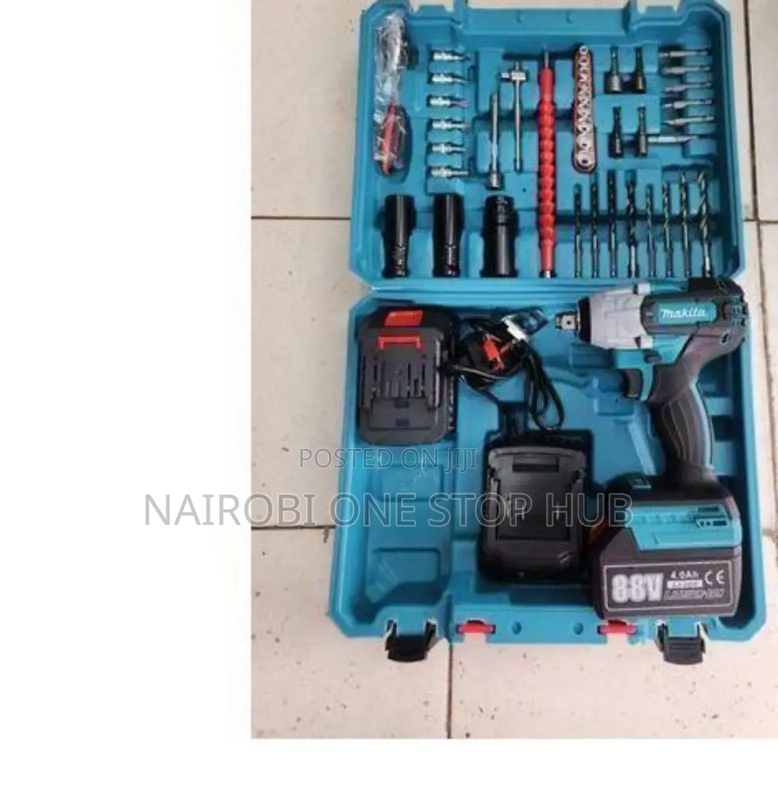 Makita Cordless Impact Wrench Kit.