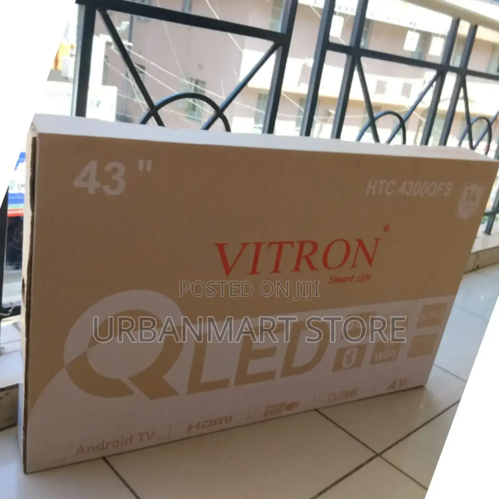 Vitron 43" Qled Tv – Ultimate Football Movie Experience