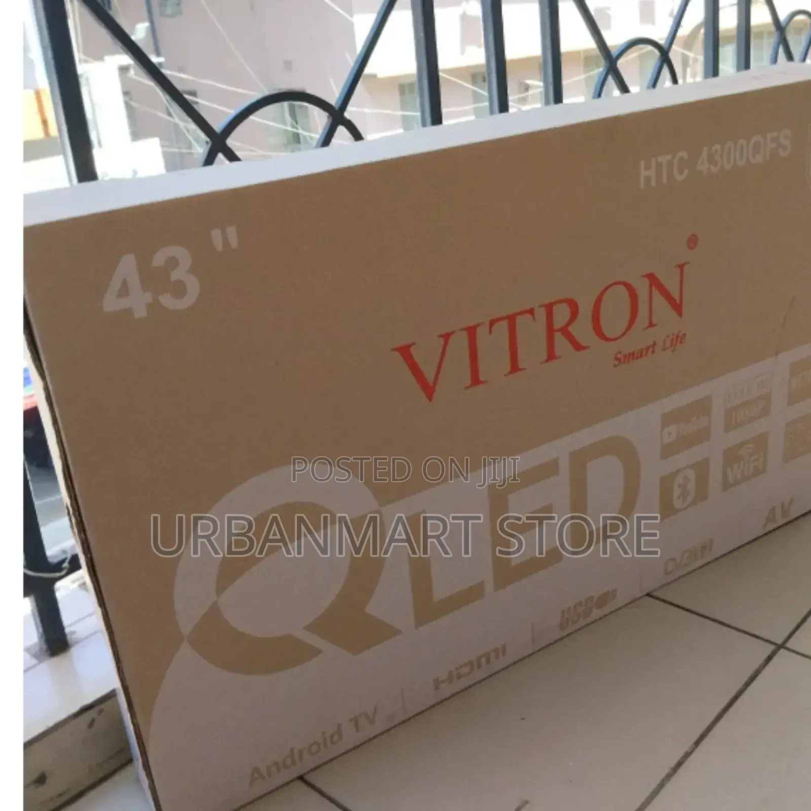 Vitron 43" Qled Tv – Ultimate Football Movie Experience