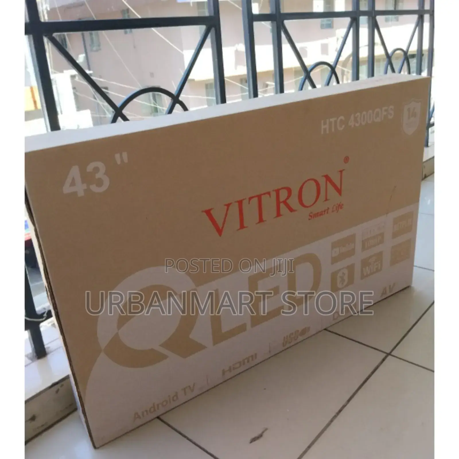 Vitron 43" Qled Tv – Ultimate Football Movie Experience