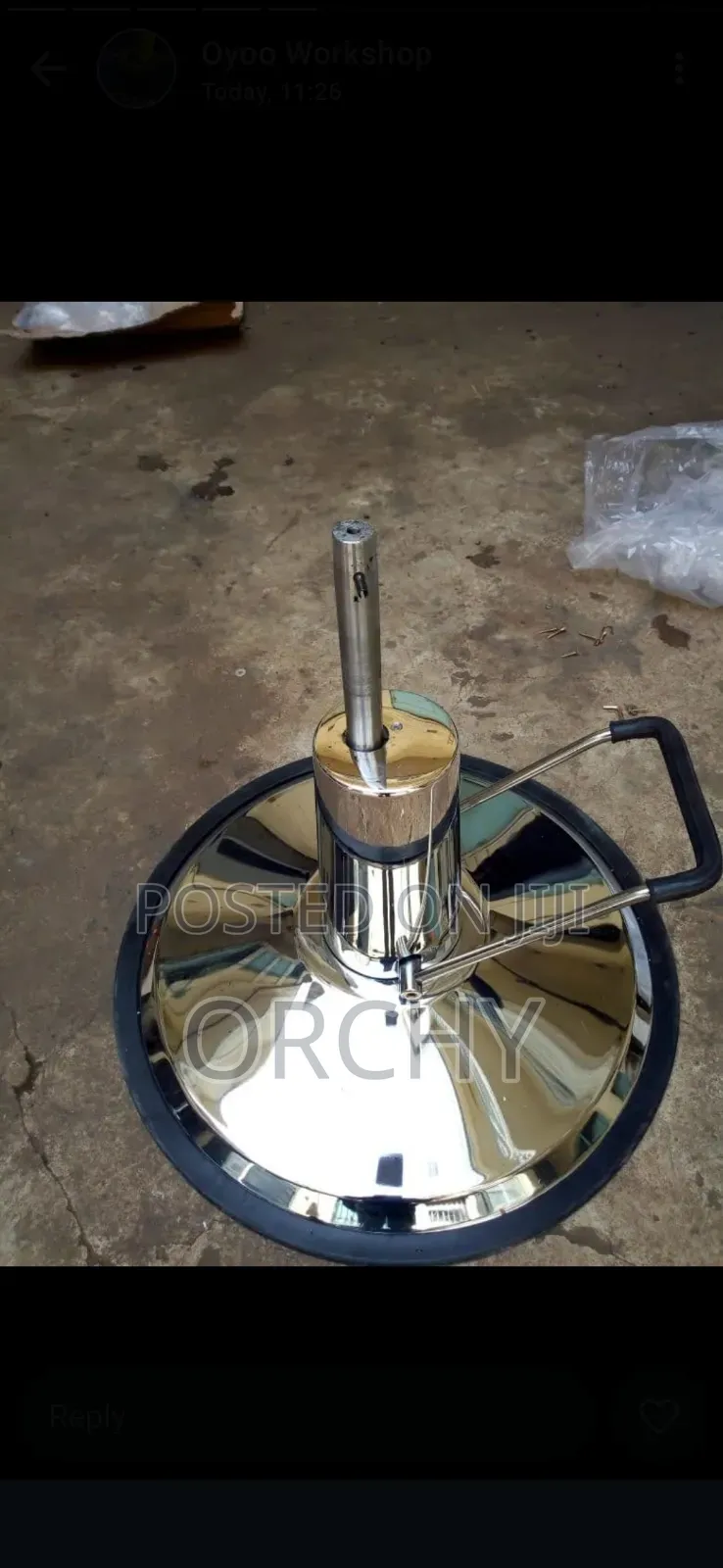 Hydraulic Kinyozi Base/ Barber Chair Base