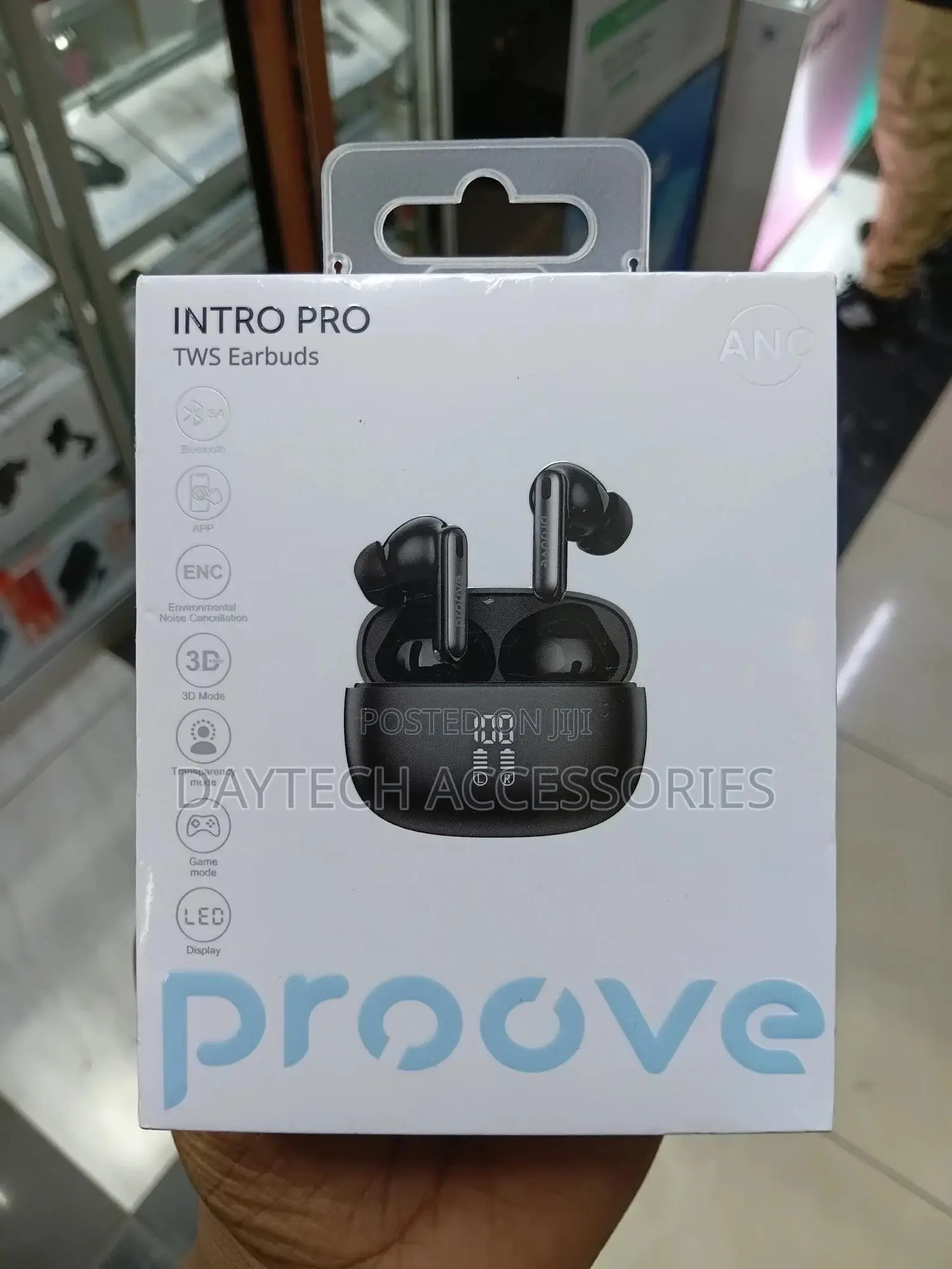 The Proove Intro Pro TWS Earbuds True Wireless Stereo Earbuds.