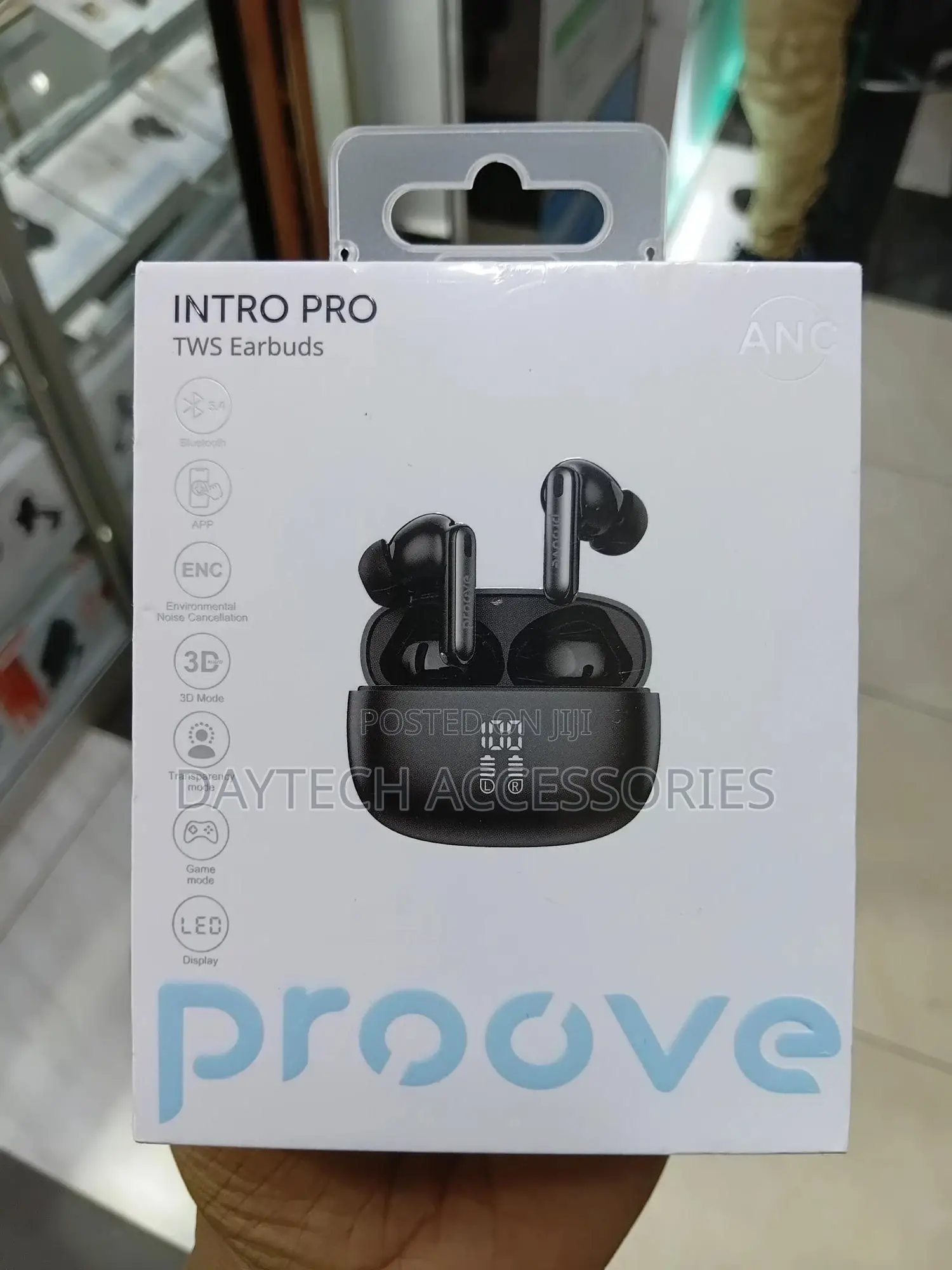 The Proove Intro Pro TWS Earbuds True Wireless Stereo Earbuds.