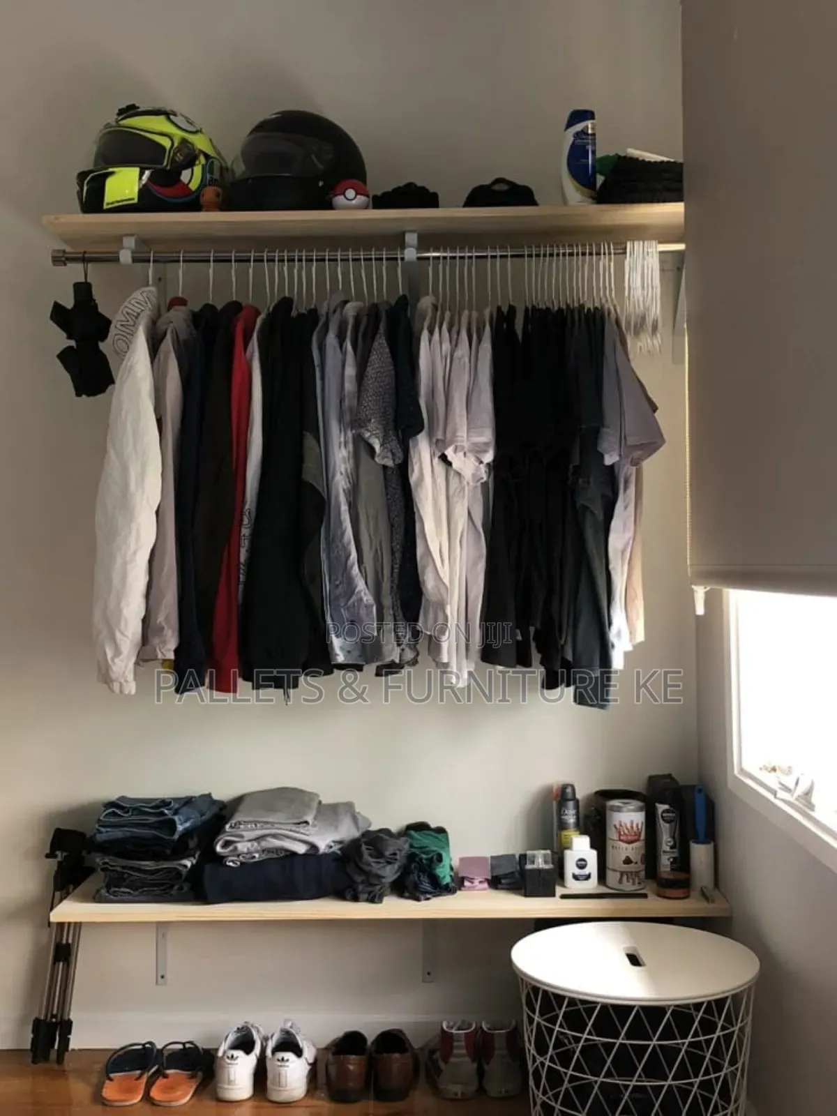 Strong Pallet Wooden Closet ๐พ