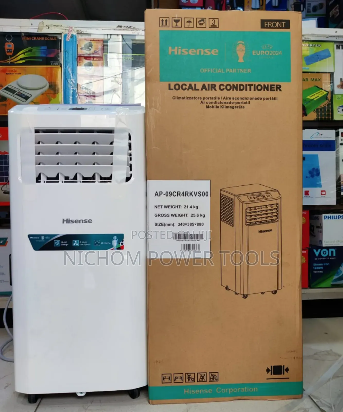 Hisense Air Conditioner 9000btu /Portable Air Conditioner