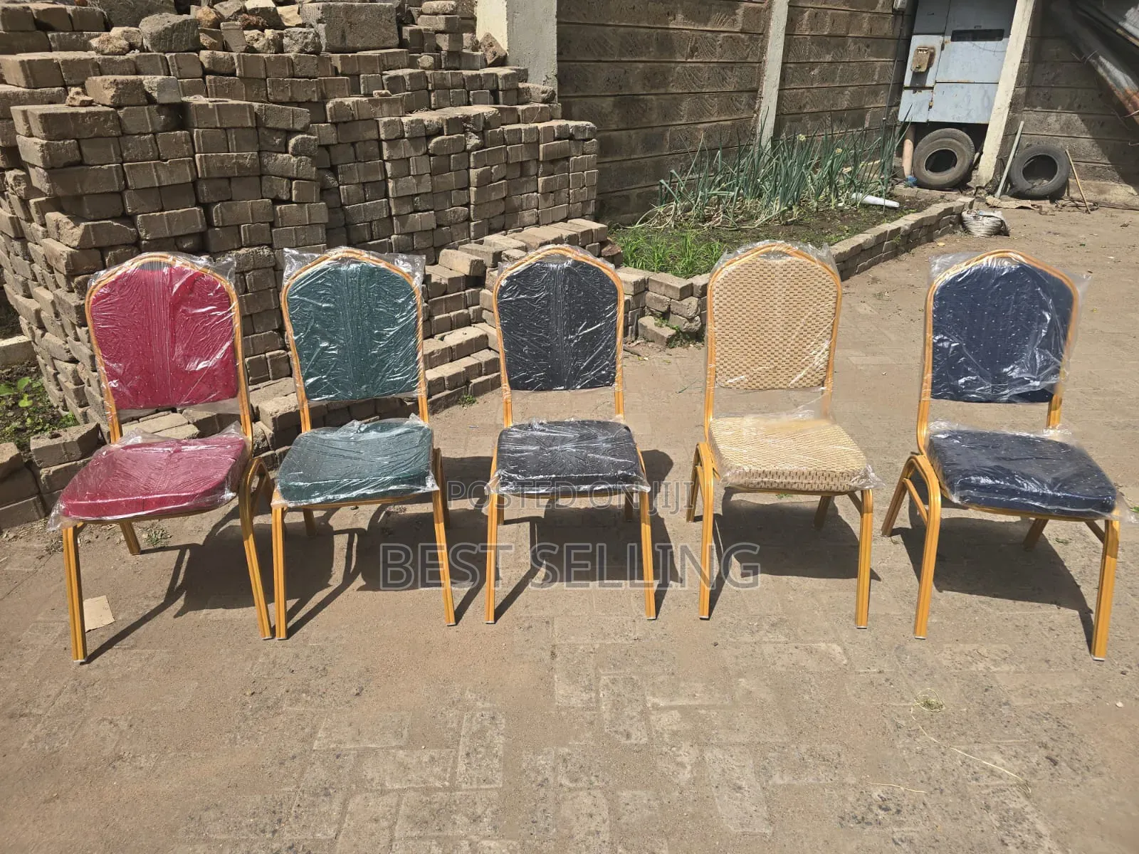 Colored Different Banquet Chairs