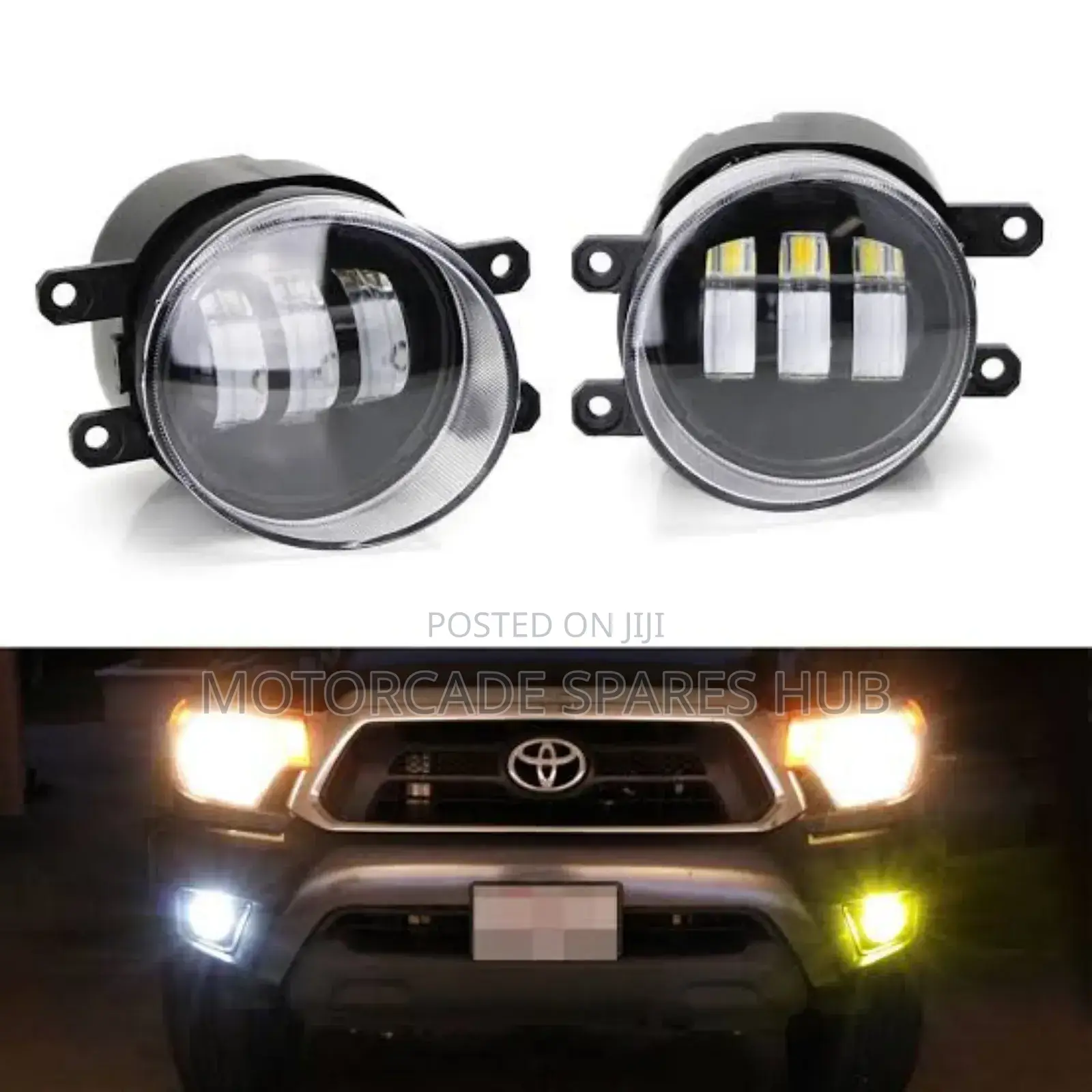 Toyota Ractis,Vitz,Premio,Allion, Fielder Led Fog Lights