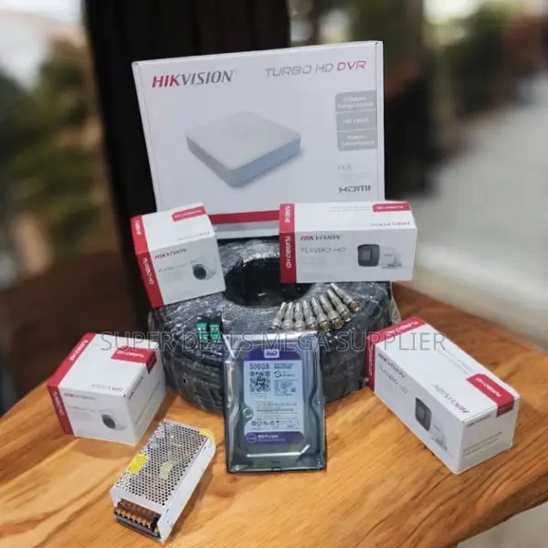 Hikvision 4 Turbo Hd 1080p 2mp CCTV System With Remote Viewing