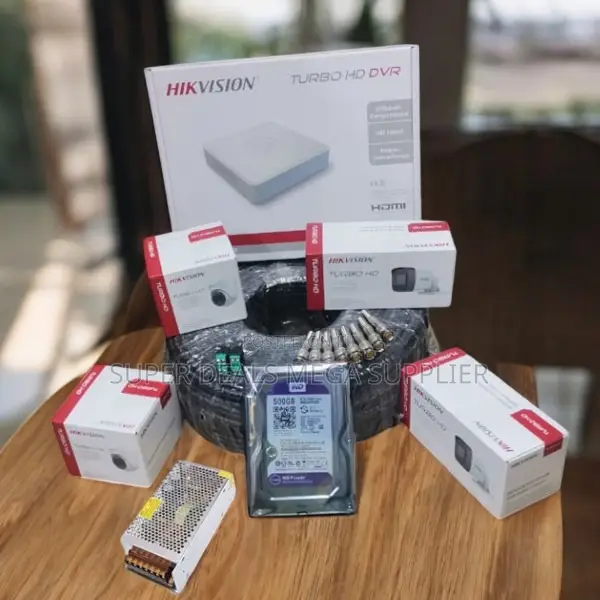 Hikvision 4 Turbo 1080p Full Hd CCTV System Kit With Real Time Capture