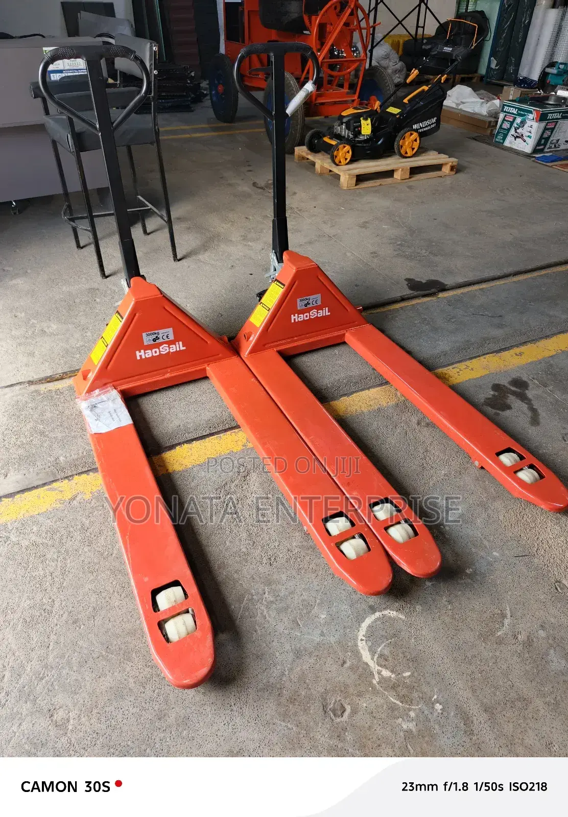 Commercial Pallet Truck/ Trolley for Warehouse 3t