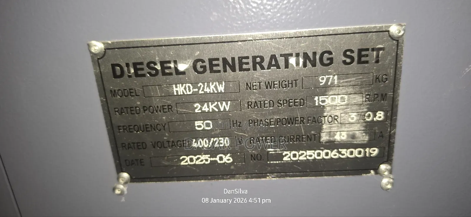 30kva Silent Generator