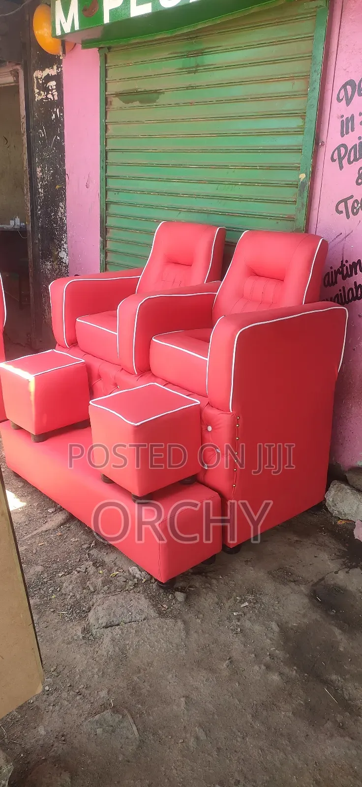 2 Seater Modern Pedicure Seat
