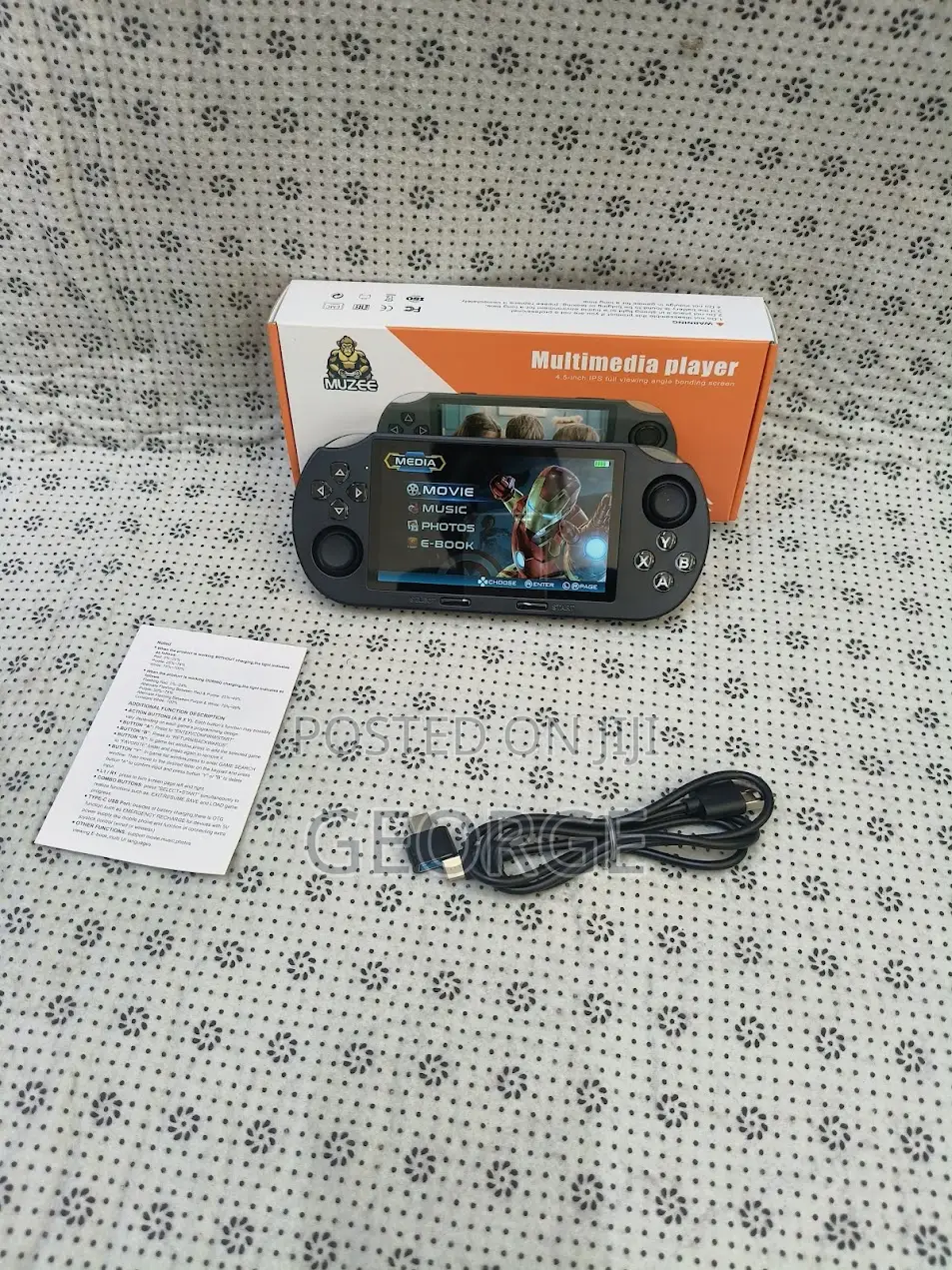 New Launch Sf3000 Handheld Portable Retro Game 4.5 Inch