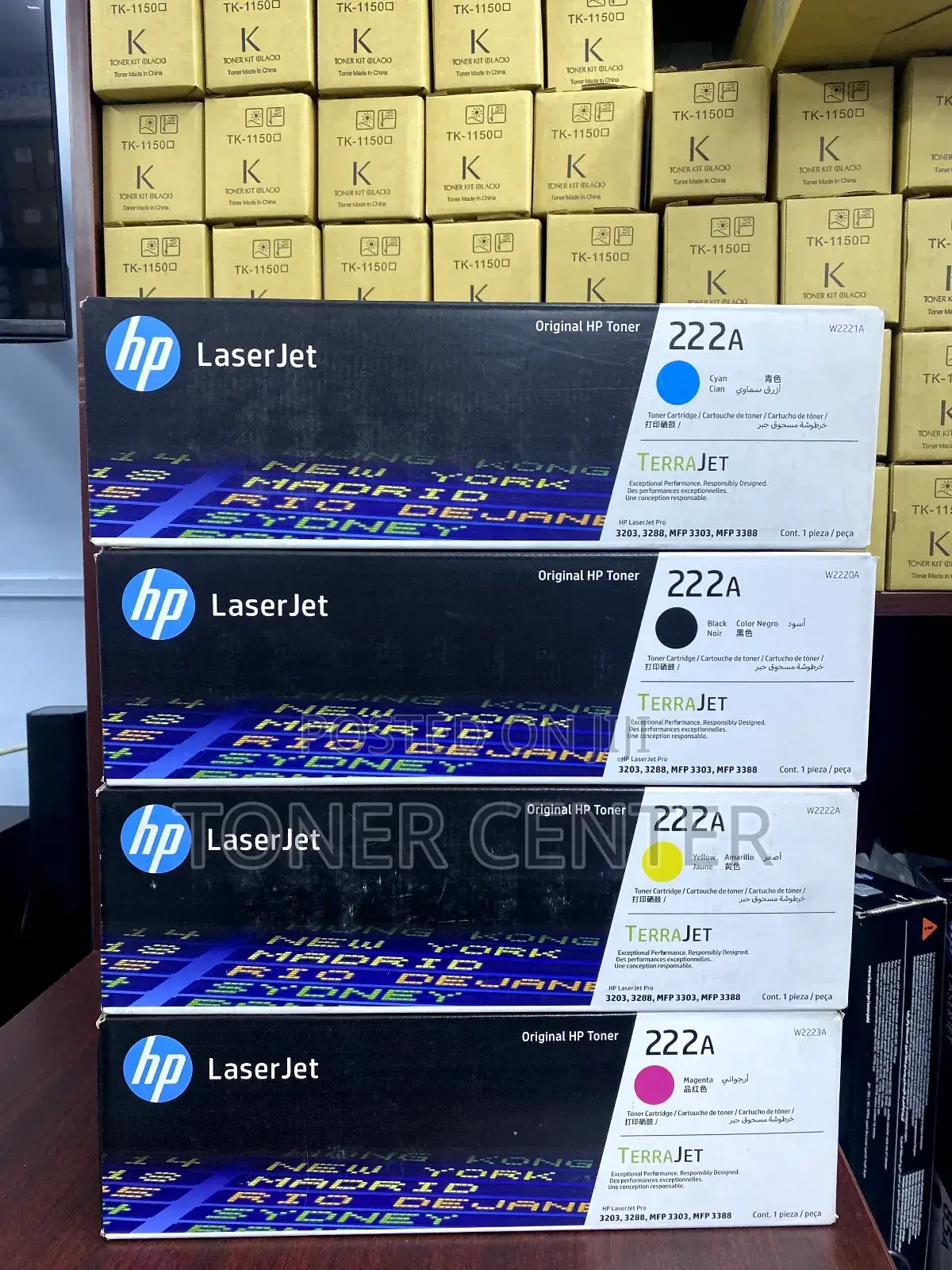 Hp Laserjet MFP 3303fdw Toners Hp 222a Yield Upto 1,200 Pages