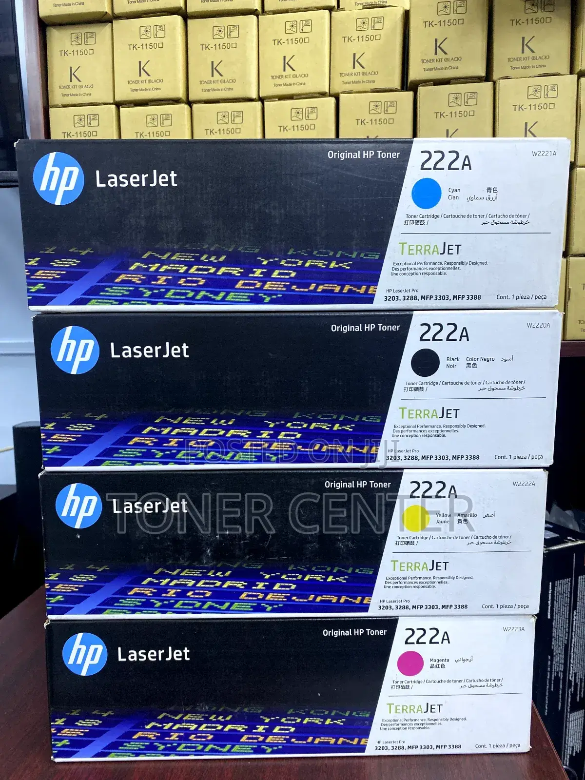 Hp Laserjet MFP 3303fdw/3303sdw Toners Hp 222a Yield Upto 1,200 Pages