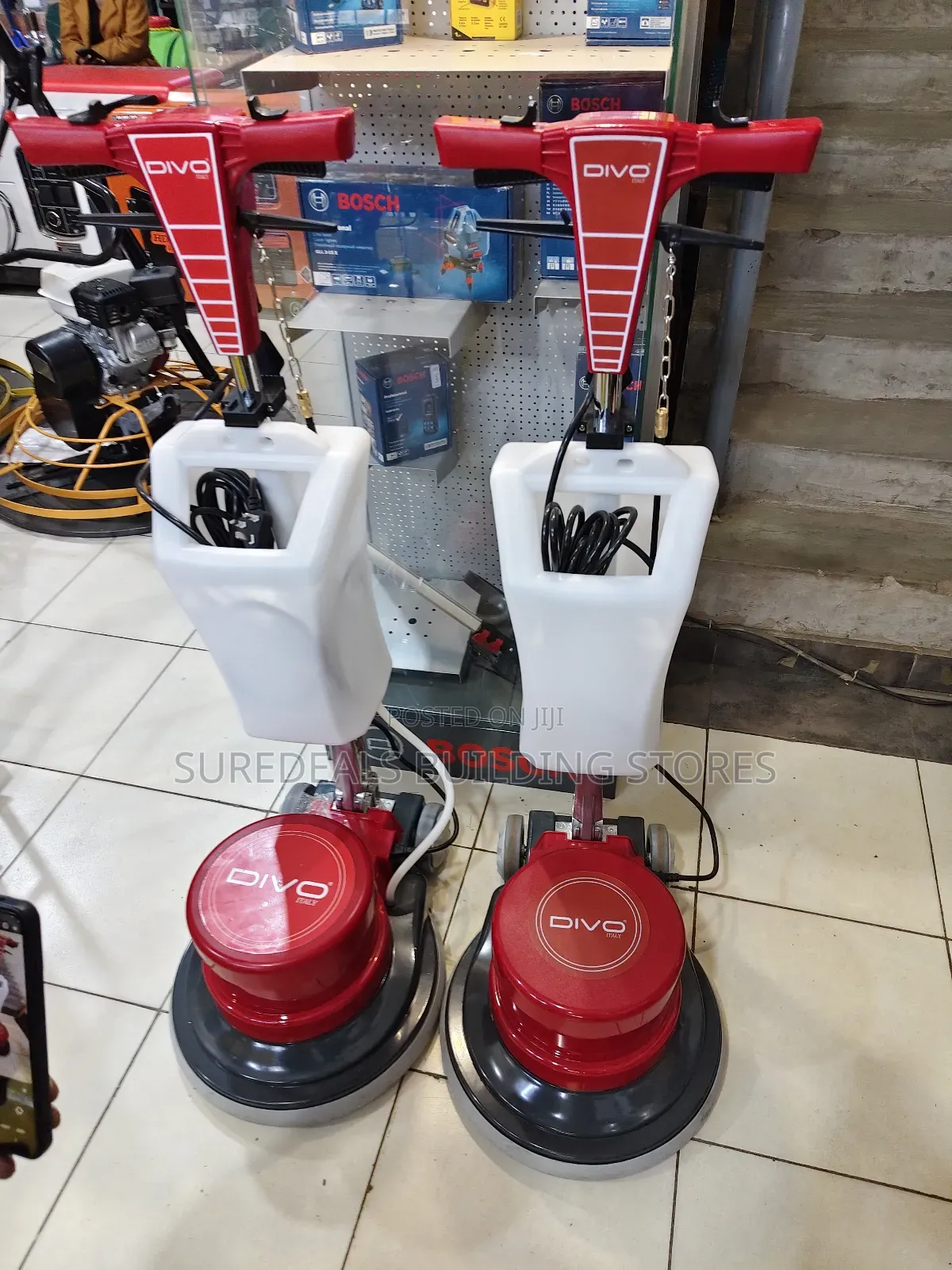 Multi-functional Floor Scrubbing Machine.