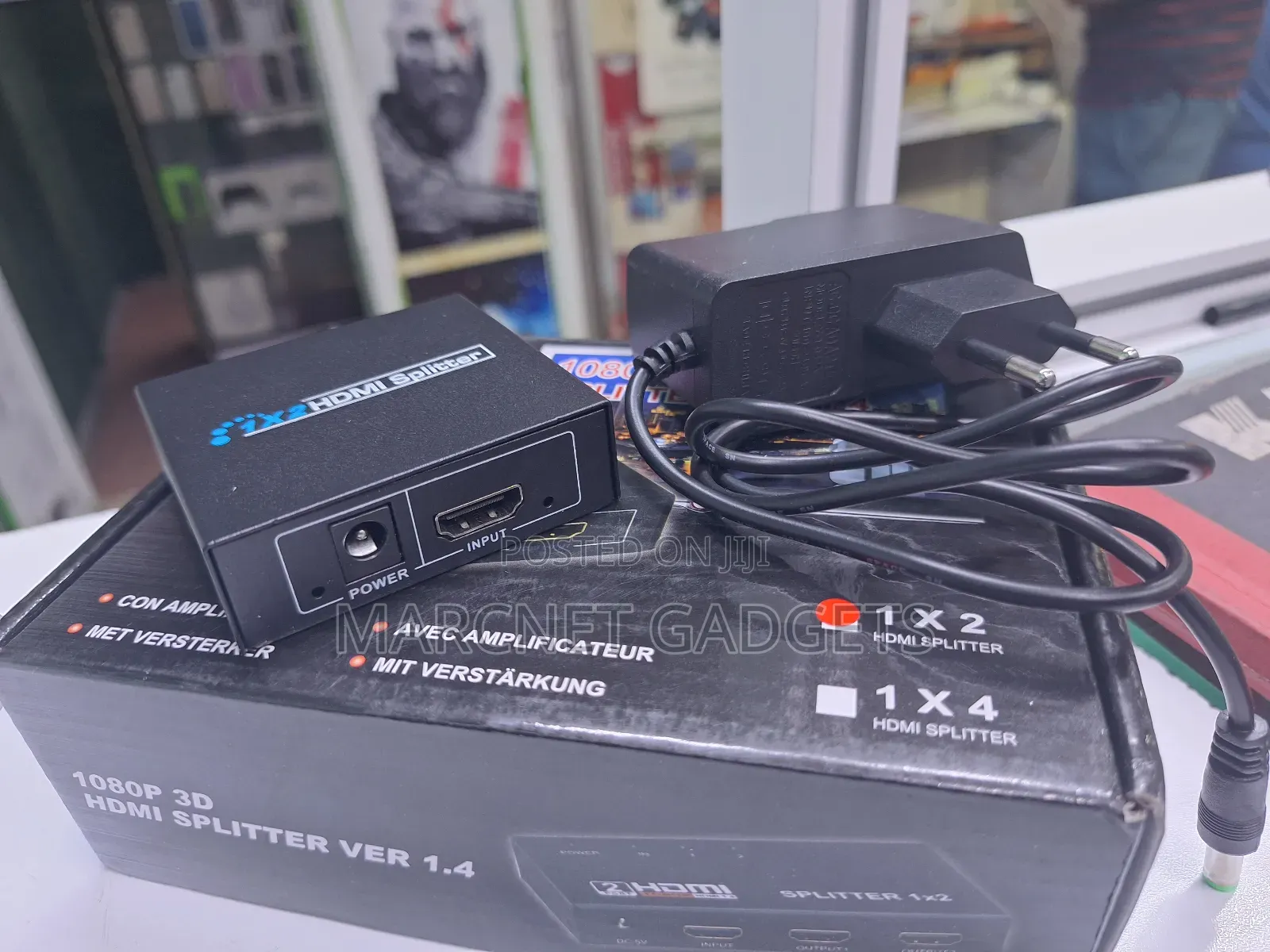 Full Hd 2 Way Hdmi Splitter Powered