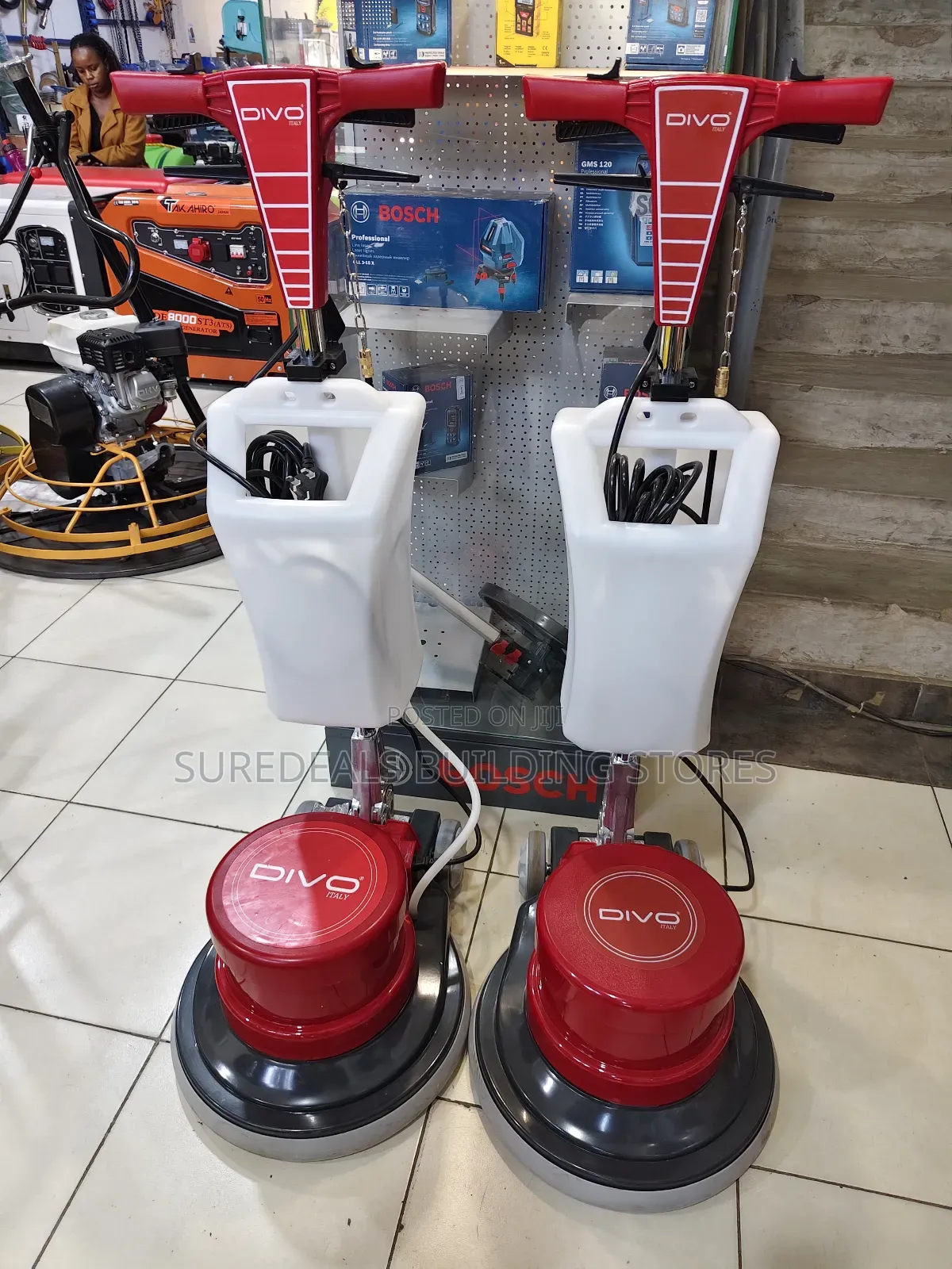 Divo Italy  Multi-functional Floor Scrubbing Machine.
