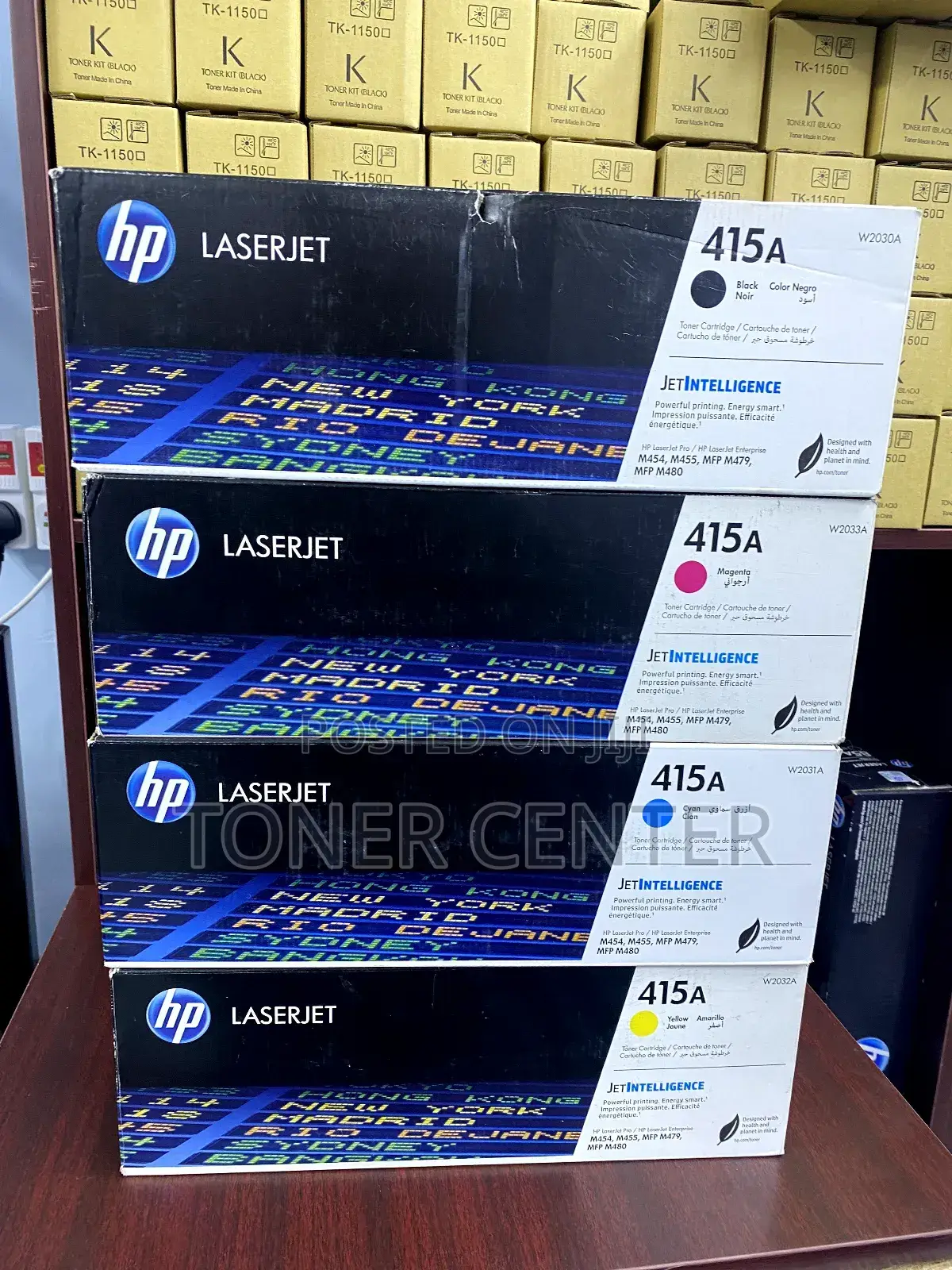 Hp Laserjet Pro MFP M479fdw Toner Hp415a Yield Upto 2,100 Pages