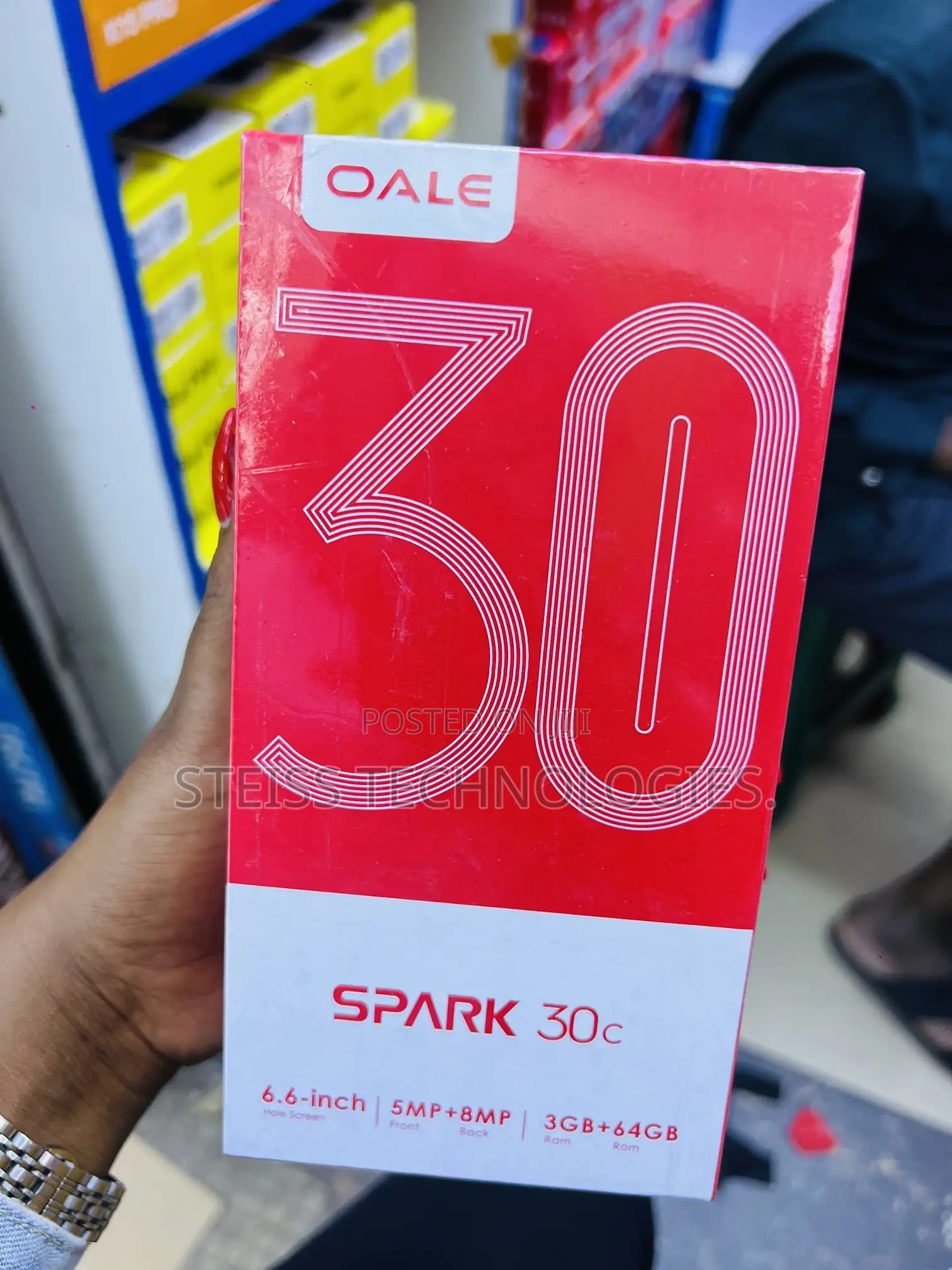 New Mobile Phone 64 GB Black