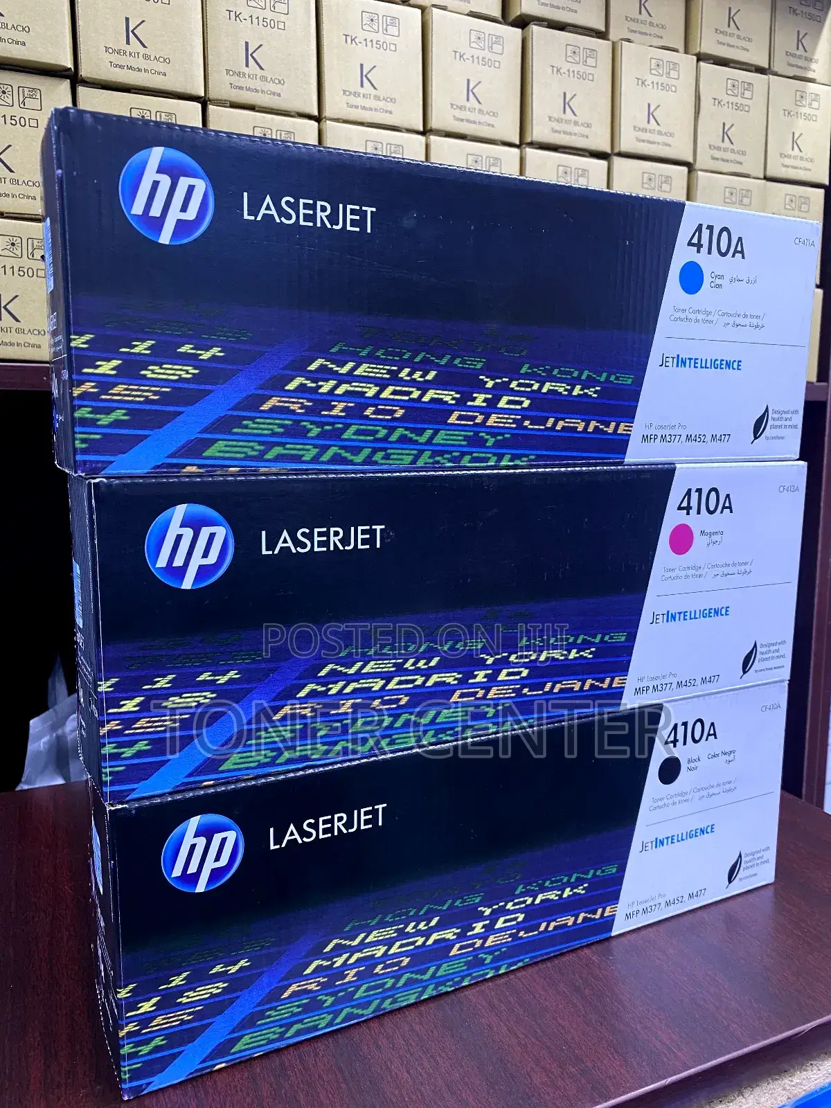 Hp Laserjet Pro MFP M477fdw Toner Hp 410a Yield Upto 2,300 Pages