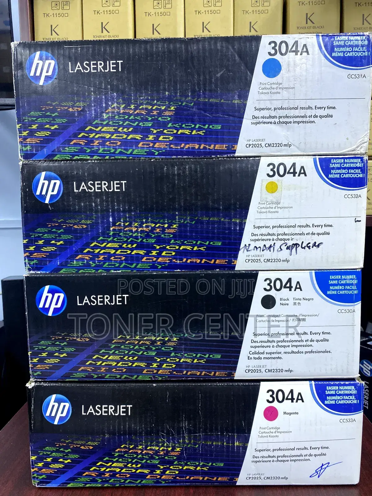 Hp Laserjet Cp2025n Toner Hp 304a Yield Upto 3,500 Pages