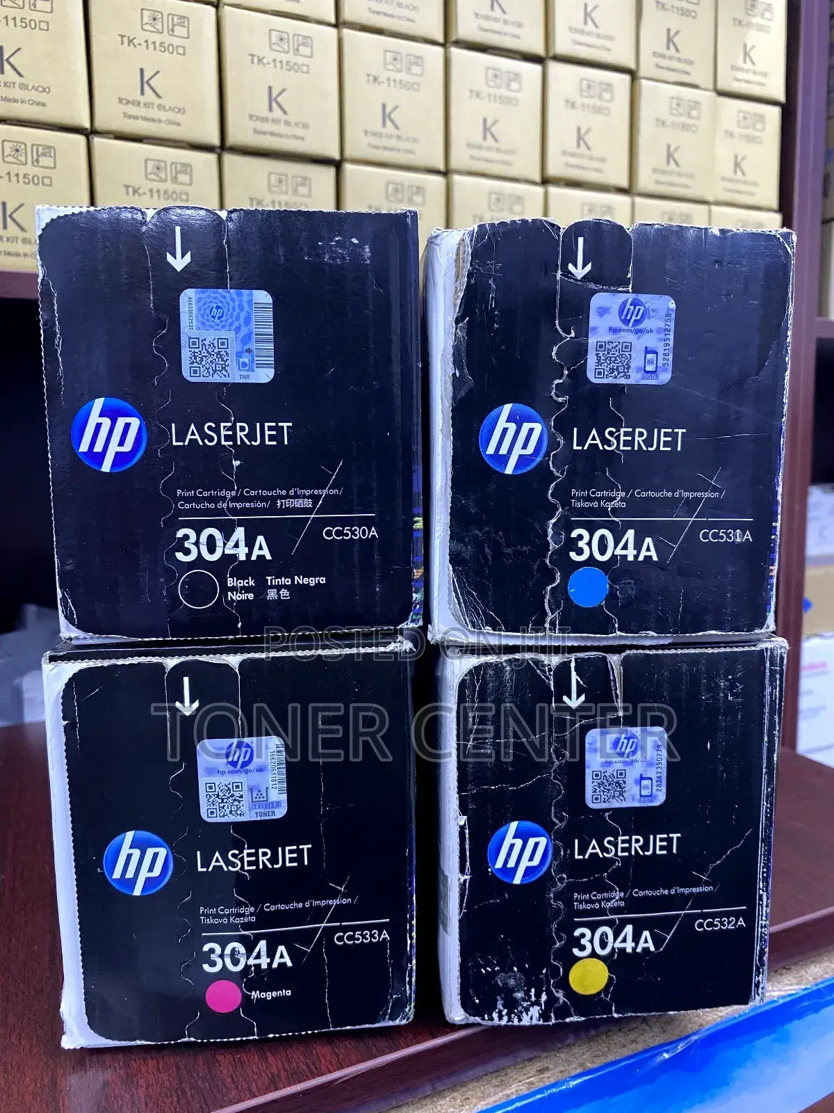 Original Hp 304a Toner Cartridges Yield Upto 3,500 Pages