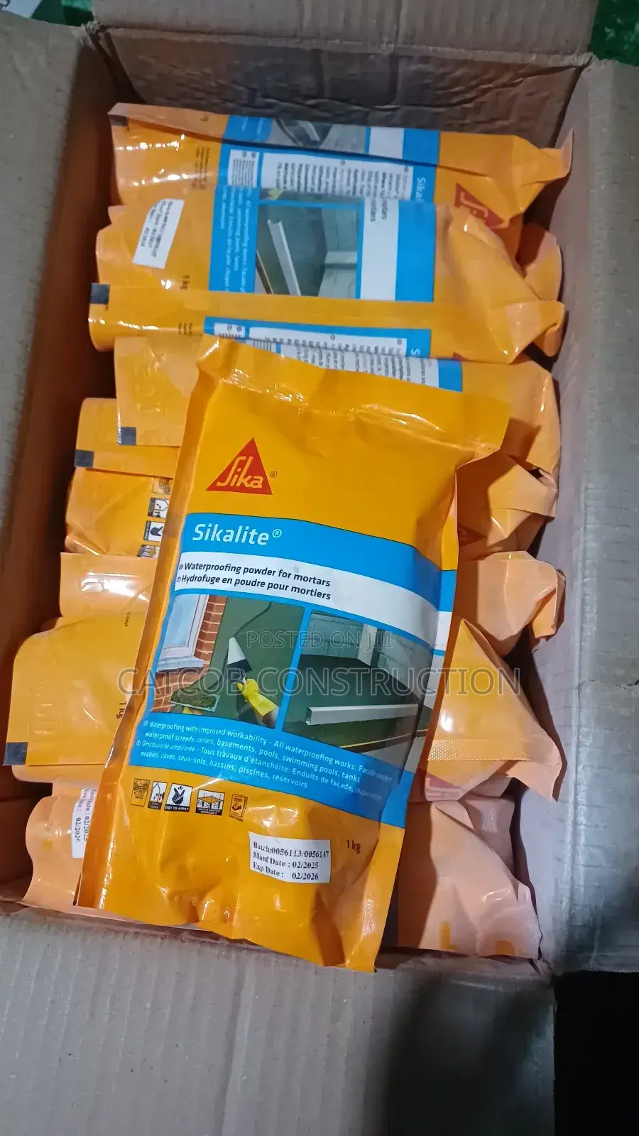 Sikalite Waterproofing Additive for Concrete Mortar