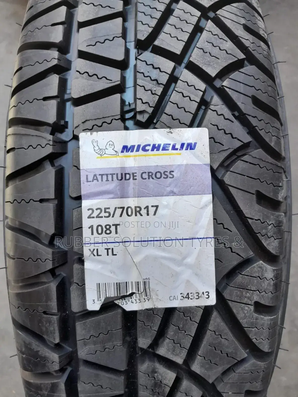 225/70r17 Michelin Tyres 108t X/L Latitude Cross