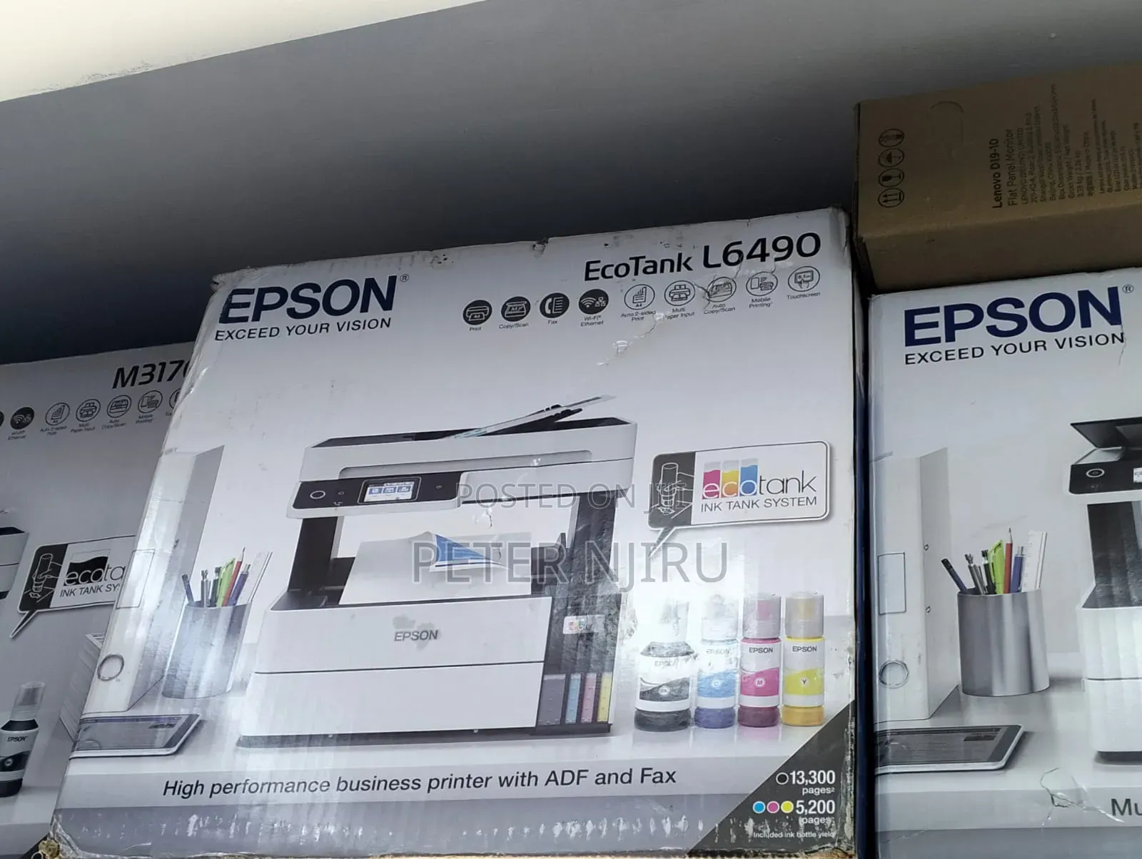 Epson Ecotank L6490 Printer