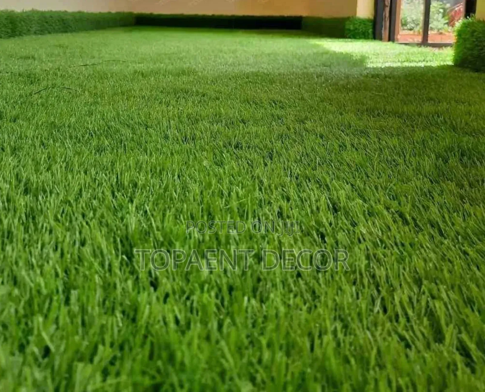 25mm Indoor ,Green And Soft ,Fully Installed Artificial Grass Carpet