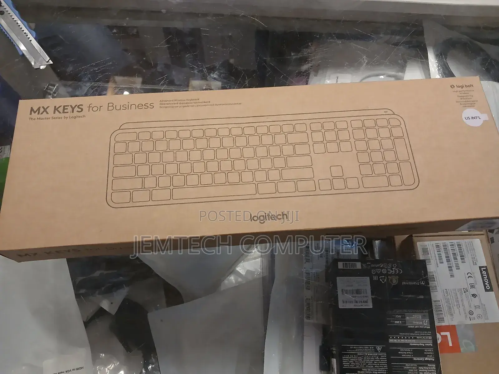Logitech Mx Keys for Business Wireless Illuminated Keyboard