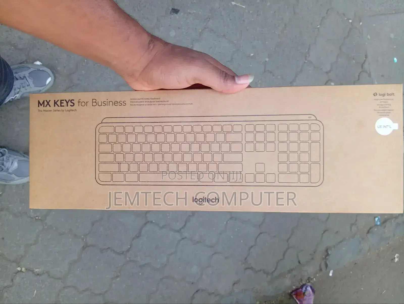 Logitech Mx Keys for Business Wireless Illuminated Keyboard