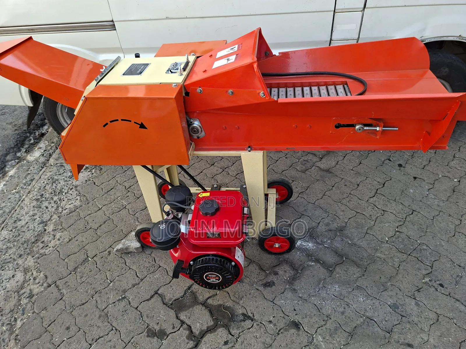 Feed Chopper Grinder/ Chaff Cutter - 4 Ton Capacity.