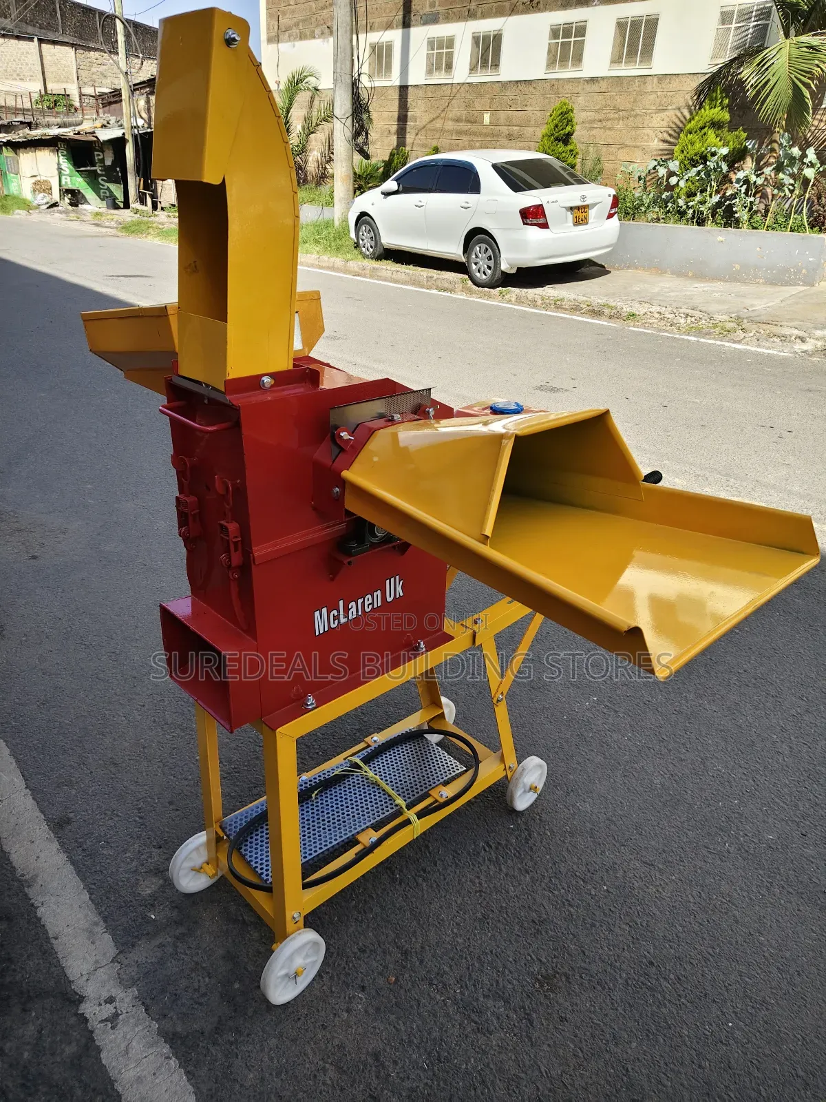Sillage Feed Chopper Machine With 8hp Petrol Engine