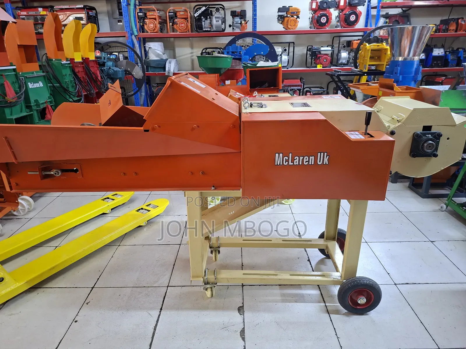 High Speed Chaff Cutter - 4000kg /Hr