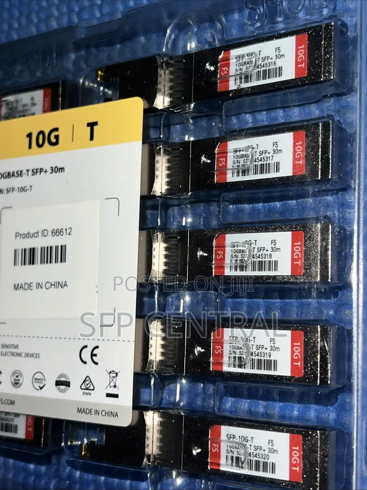Fs SFP-10g-T Sfp+ 10gbase-T Copper 30m Rj-45 Transceiver Modules