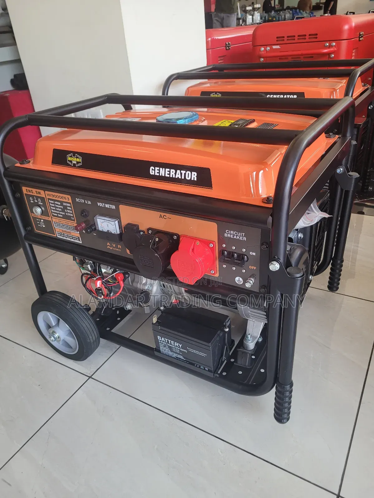 9kva Generator Hisaki Japan