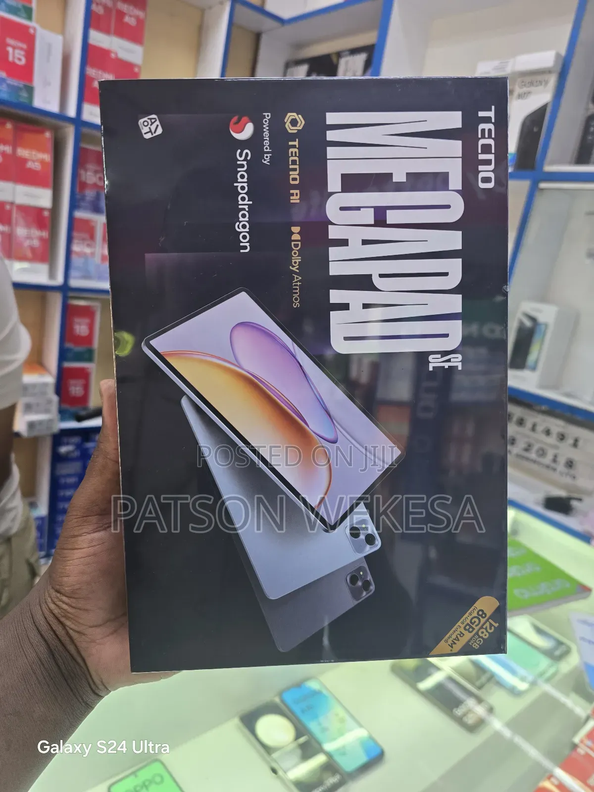New Tecno Megapad SE 256 GB Black