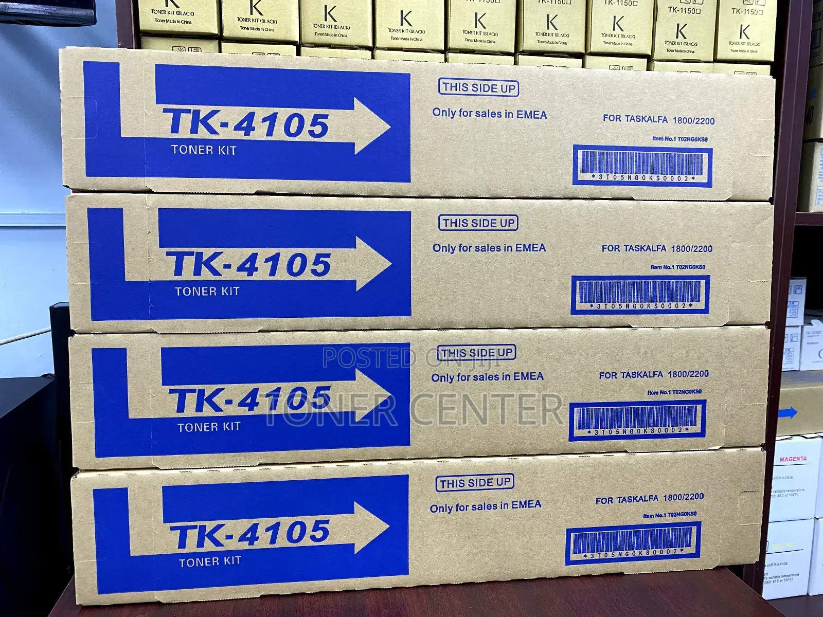 Kyocera Taskalfa 1800 Printer Toner Tk 4105 Yields Upto 15,000 Pages