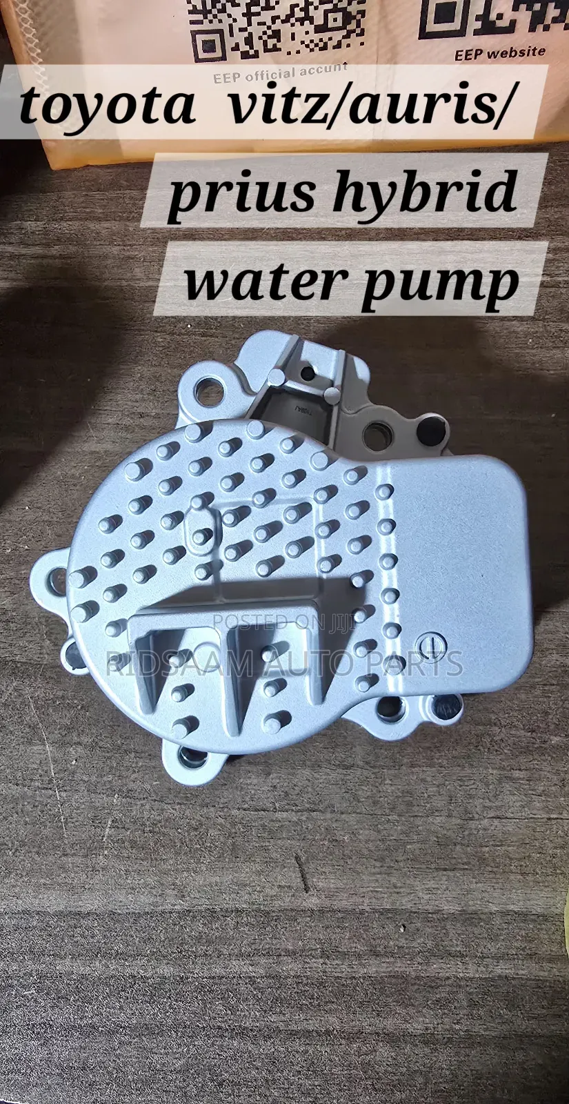 Toyota Vitz Hybrid Water Pump Nhp130