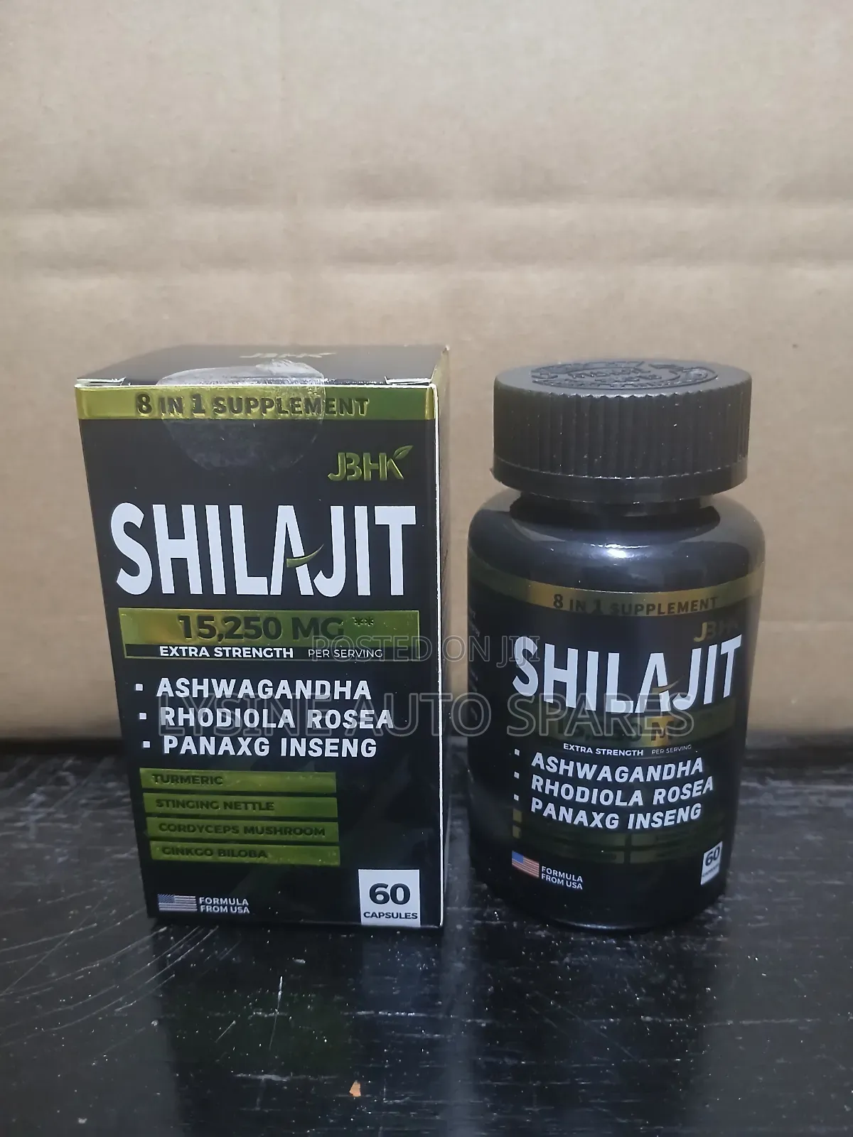 Pure Himalayan Shilajit With Ashwagandha,Ginsen