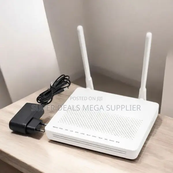Xpon Gpon Onu Wireless Fiber Router With Led Indicators