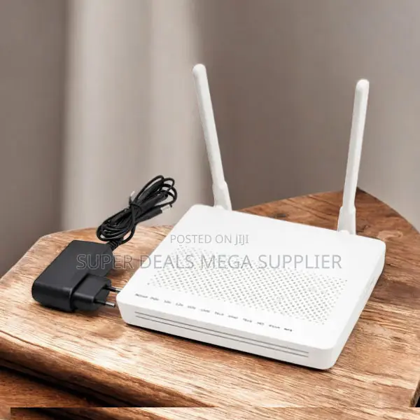 Xpon Gpon Onu Fiber Router With Dual Antenna Design