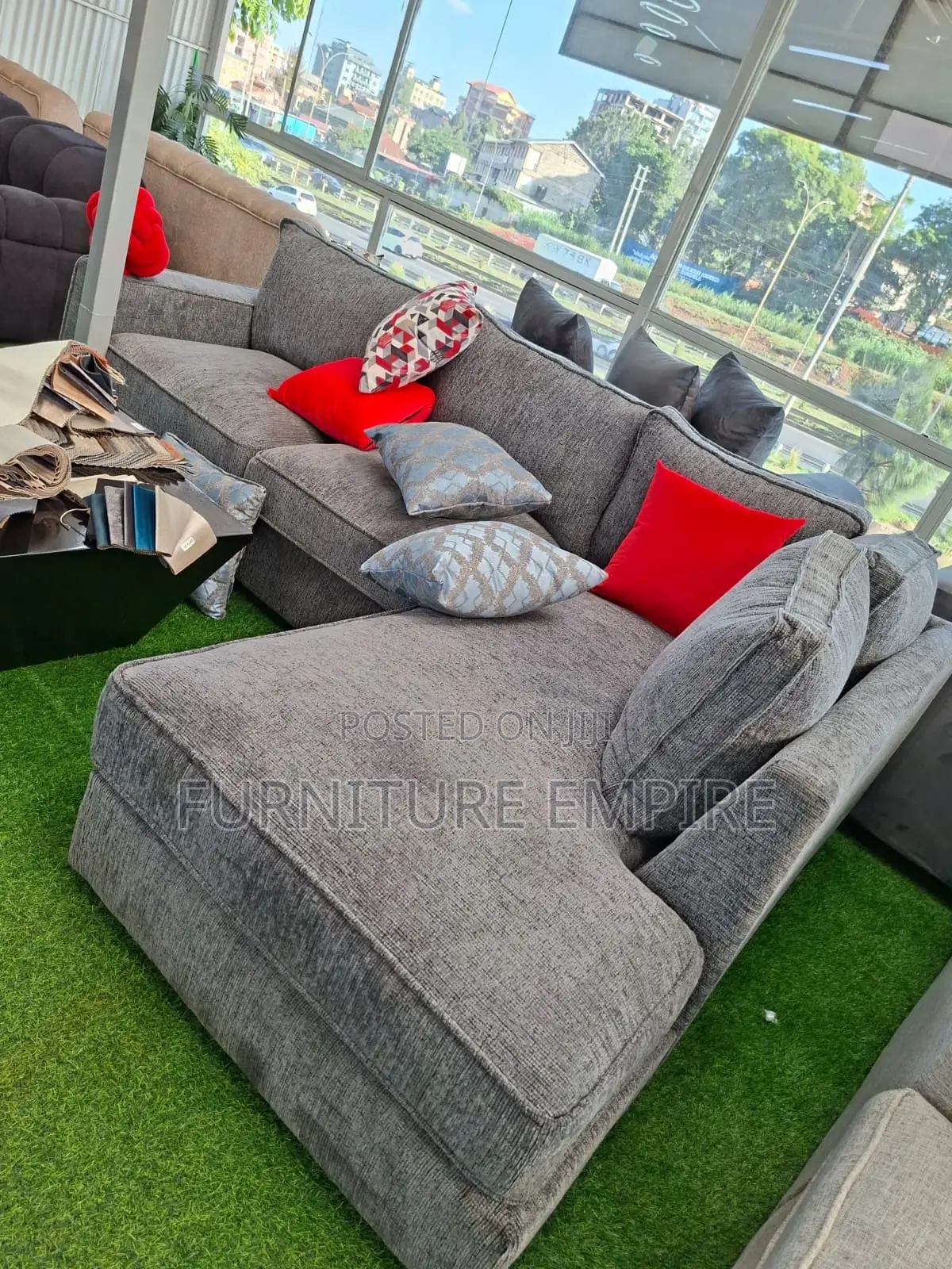 Charismatic 6 Seater L Sofa