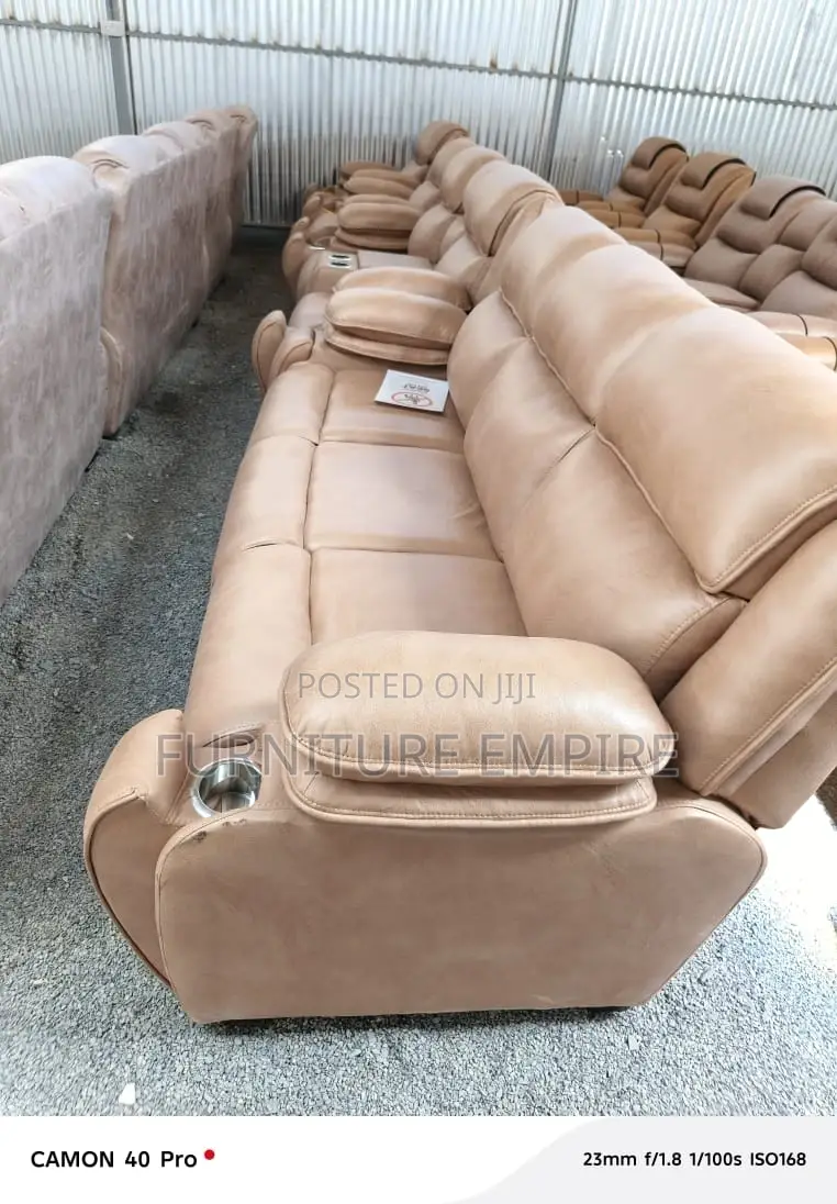 Fabulous 7 Seater Semi Recliner 3,2,2