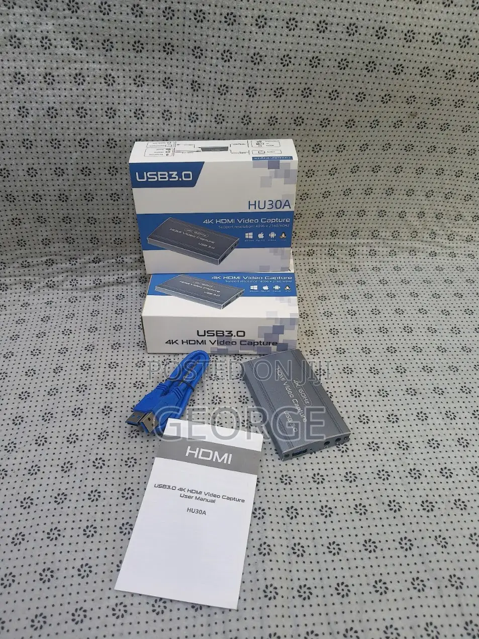 Plug-and-Play Usb 3.0 Multi Port Hdmi Video Capture Card